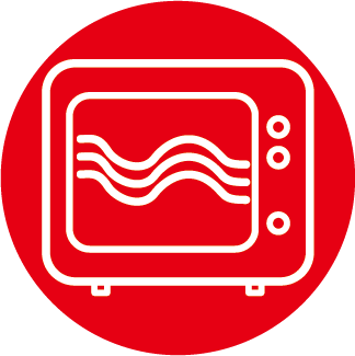 電子レンジで解凍・加熱OK （耐熱120℃）